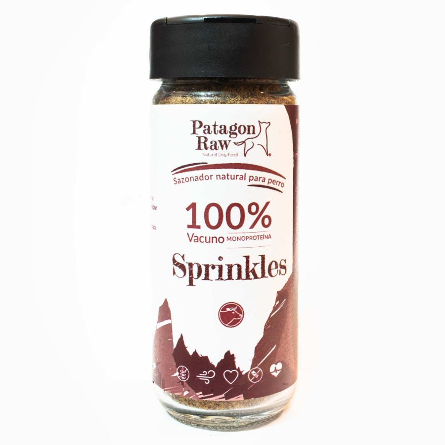 Sazonador sprinkles perro 100% carne vacuno 170 GR